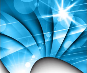 Bright blue abstract background art vector 04