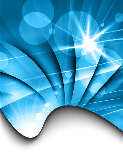 Bright blue abstract background art vector 04