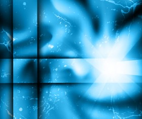 Bright blue abstract background art vector 05