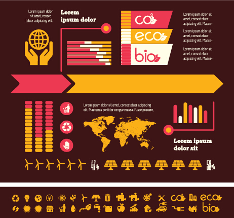 Business Infographic creative design 1705