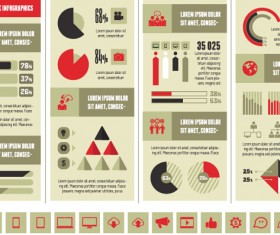 Business Infographic creative design 1707