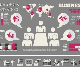 Business Infographic creative design 1708