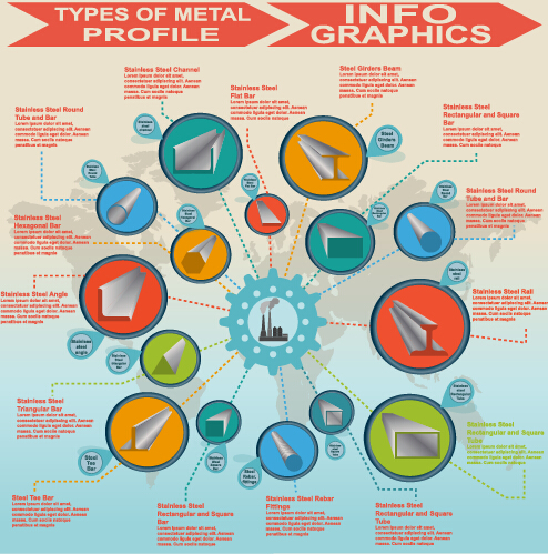 Business Infographic creative design 1801