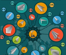 Business Infographic creative design 1802