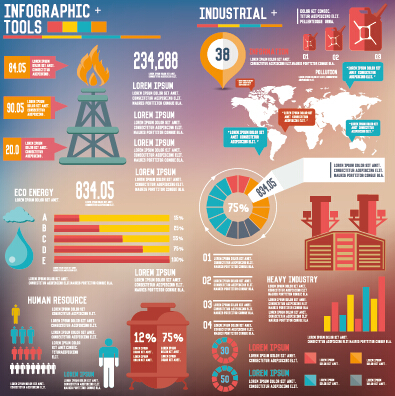 Business Infographic creative design 1804 free download