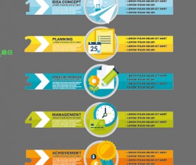 Business Infographic creative design 1810