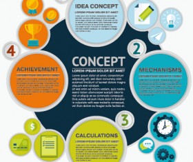 Business Infographic creative design 1811