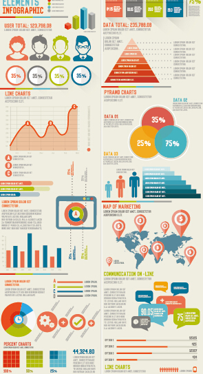 Business Infographic creative design 1905