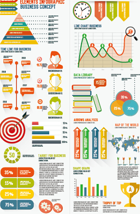 Business Infographic creative design 1906