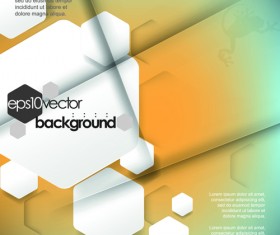 Business style modern background vector set 02