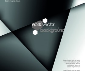 Business style modern background vector set 04