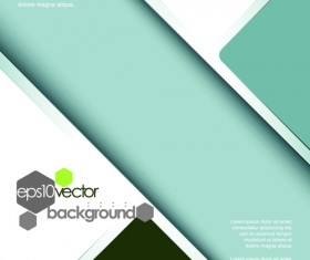 Business style modern background vector set 05
