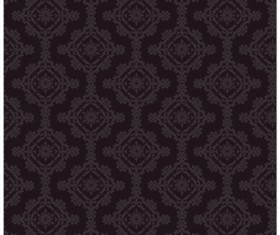 Classical seamless pattern black style vector