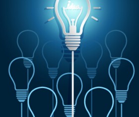 Concept idea business background vector 02