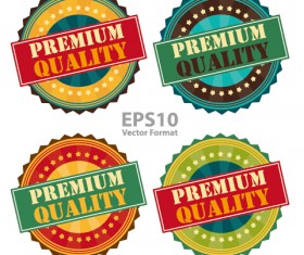 Creative badges high quality vector 03