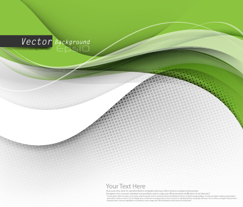 Dynamic abstract wave background graphic vector 04