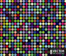 Gloss color mosaic background graphic vector 03