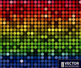 Gloss color mosaic background graphic vector 04
