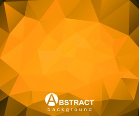 Gloss geometric polygonal vector background art 02