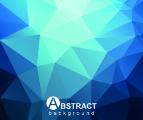 Gloss geometric polygonal vector background art 03