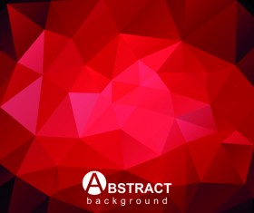 Gloss geometric polygonal vector background art 04