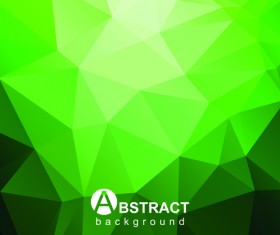 Gloss geometric polygonal vector background art 05