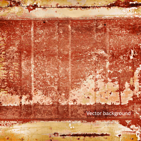 Grunge metal background vector material 01