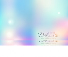 Halation colored blurred background vector material 01