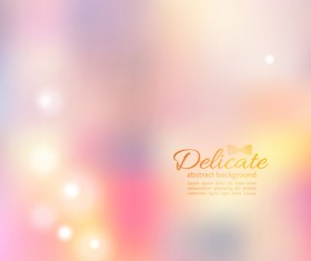 Halation colored blurred background vector material 02