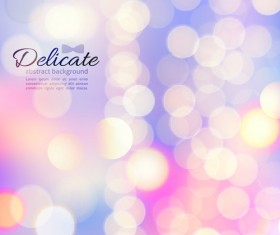 Halation colored blurred background vector material 04