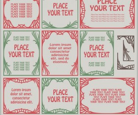 Hand drawn border vector art 01