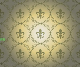 Luxury crown vector seamless pattern vector 03