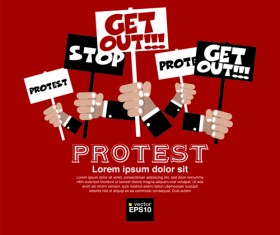 Medical advertising poster creative template vector 01