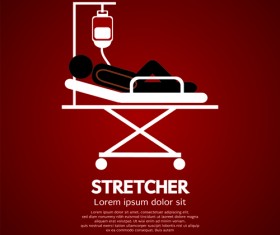 Medical advertising poster creative template vector 04