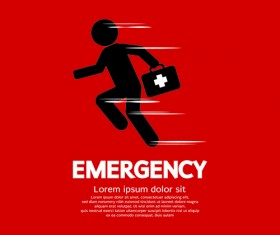 Medical advertising poster creative template vector 05