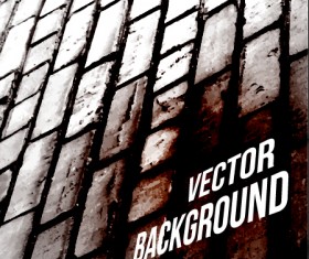 Realistic brick wall vector background 03