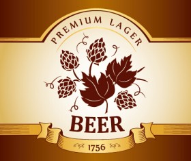 Retro beer creative poster vector 03