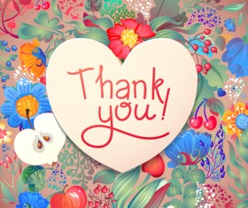 Romantic summer floral cards design vector 06