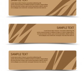 Sale banner cardboard vector material 03