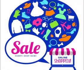 Sale with shopping business template 02