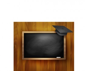 School blackboard design vector background 04