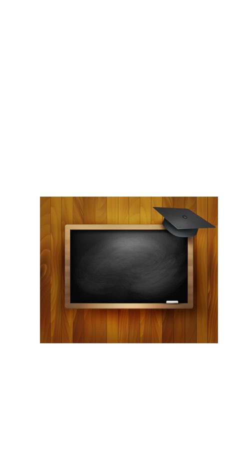 School blackboard design vector background 04