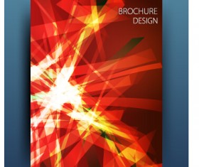 Set of magazine and brochure cover vector 01