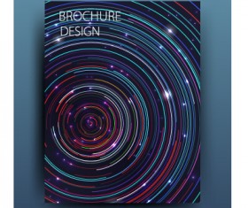 Set of magazine and brochure cover vector 03