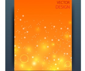 Set of magazine and brochure cover vector 08