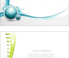 Shiny ball and abstract background vector