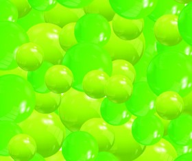 Shiny colored balls background vector material 01