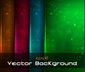 Shiny light dot colored background graphic vector 01