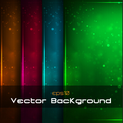 Shiny light dot colored background graphic vector 01