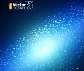 Universe galaxy elements background vector